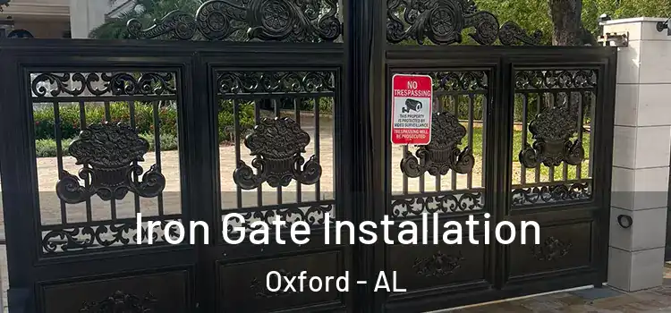 Iron Gate Installation Oxford - AL