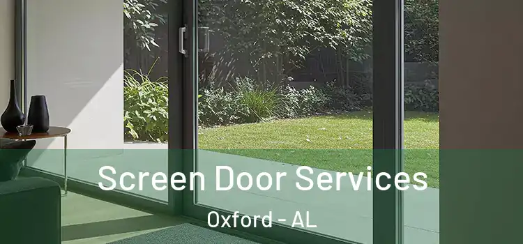 Screen Door Services Oxford - AL